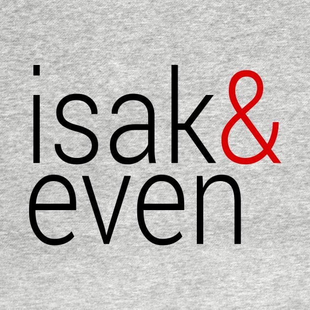 Isak & Even by byebyesally